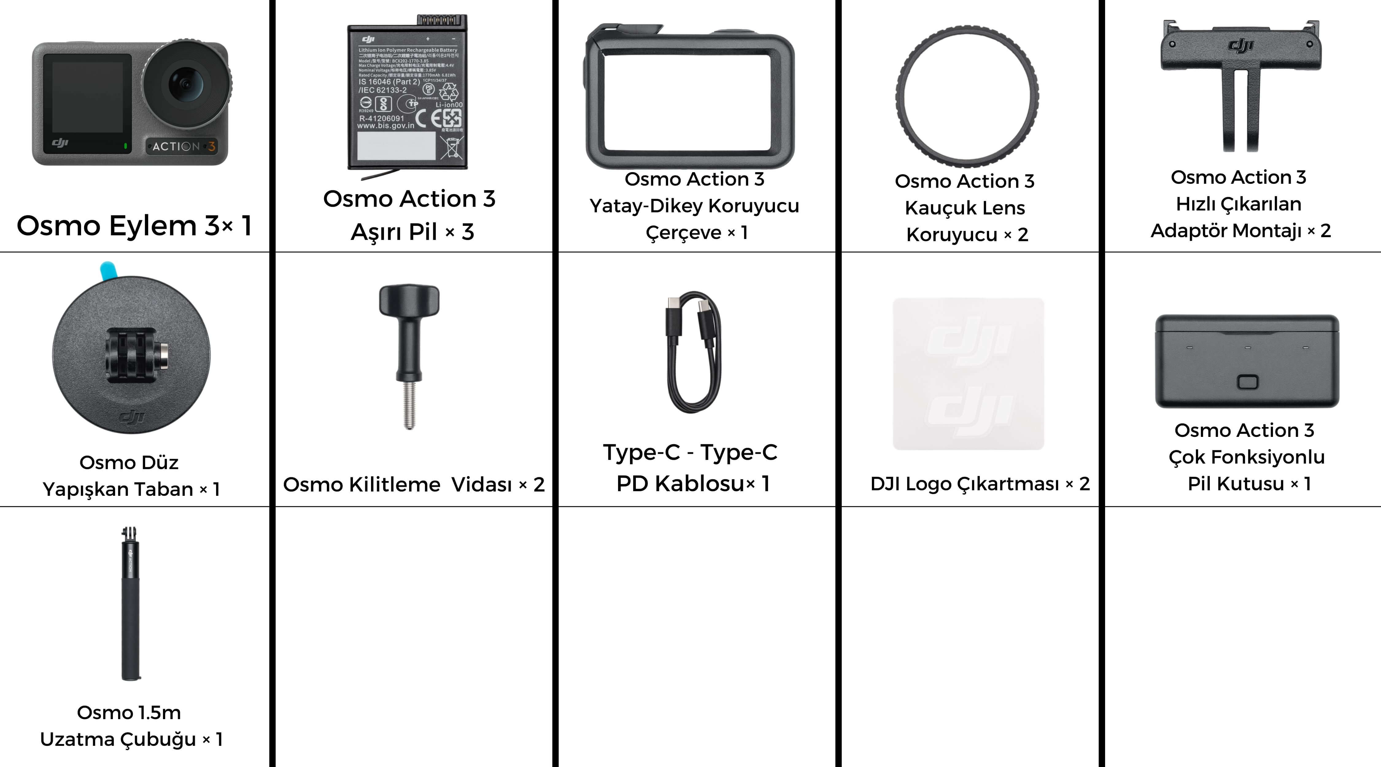 DJI Osmo Action 3 Adventure Combo