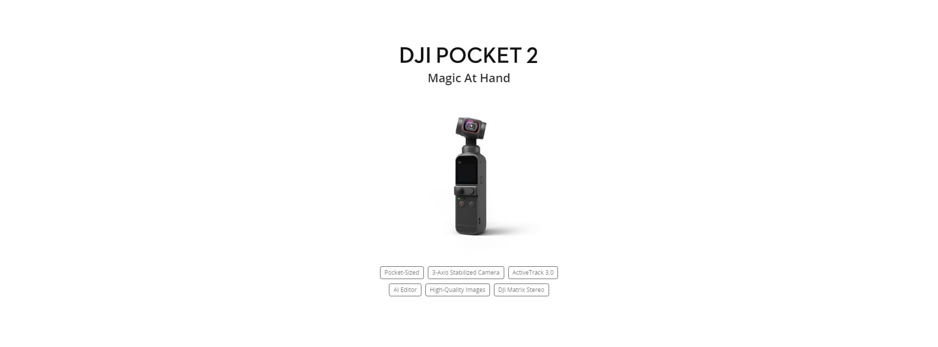 DJI Pocket 2 Creator Combo