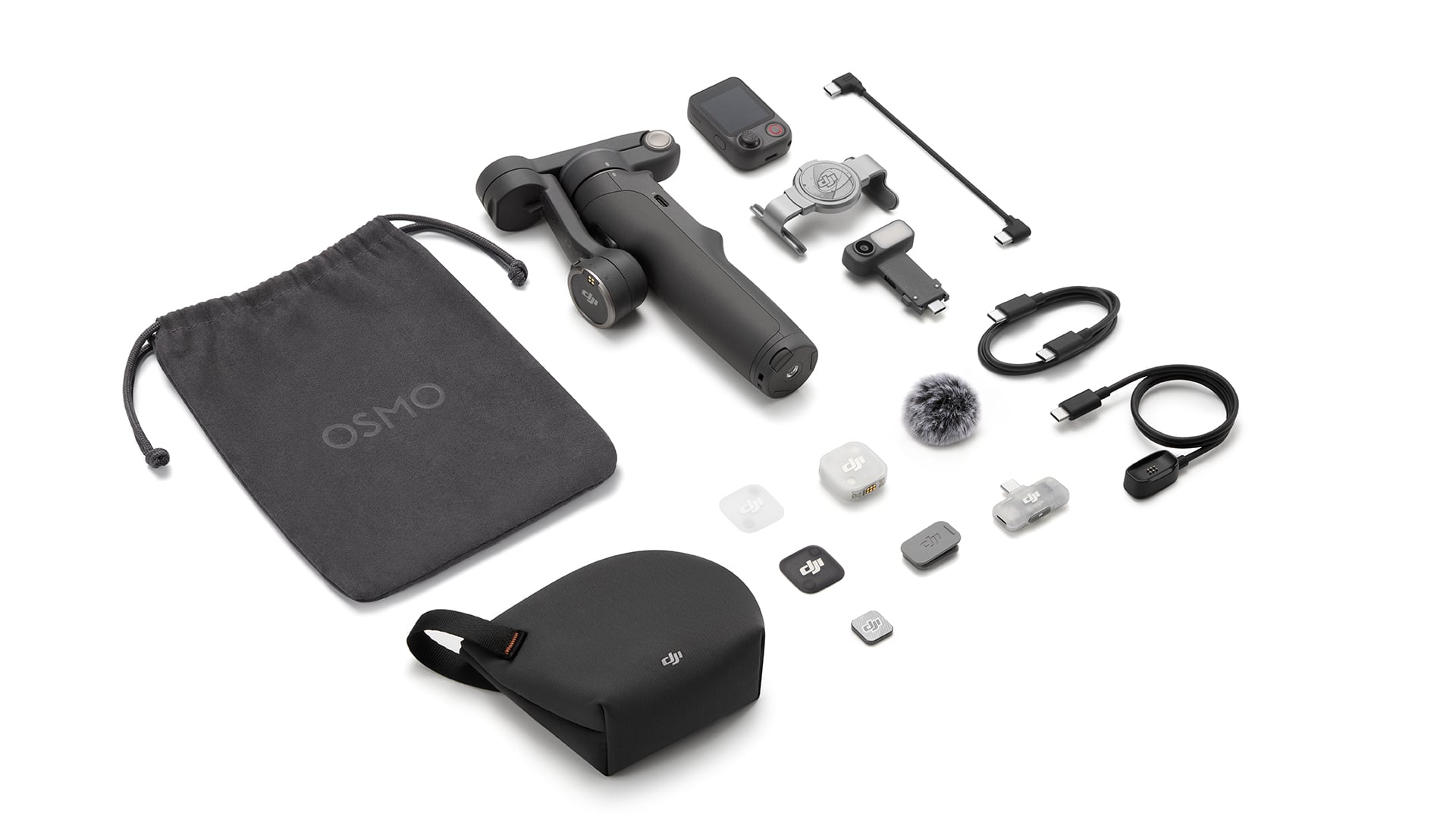 DJI OSMO MOBİLE 8P (CREATOR COMBO) KUTU İÇERİĞİ
