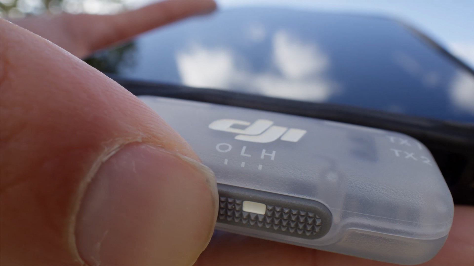 dji mic mini 2 kademeli gürültü engelleme