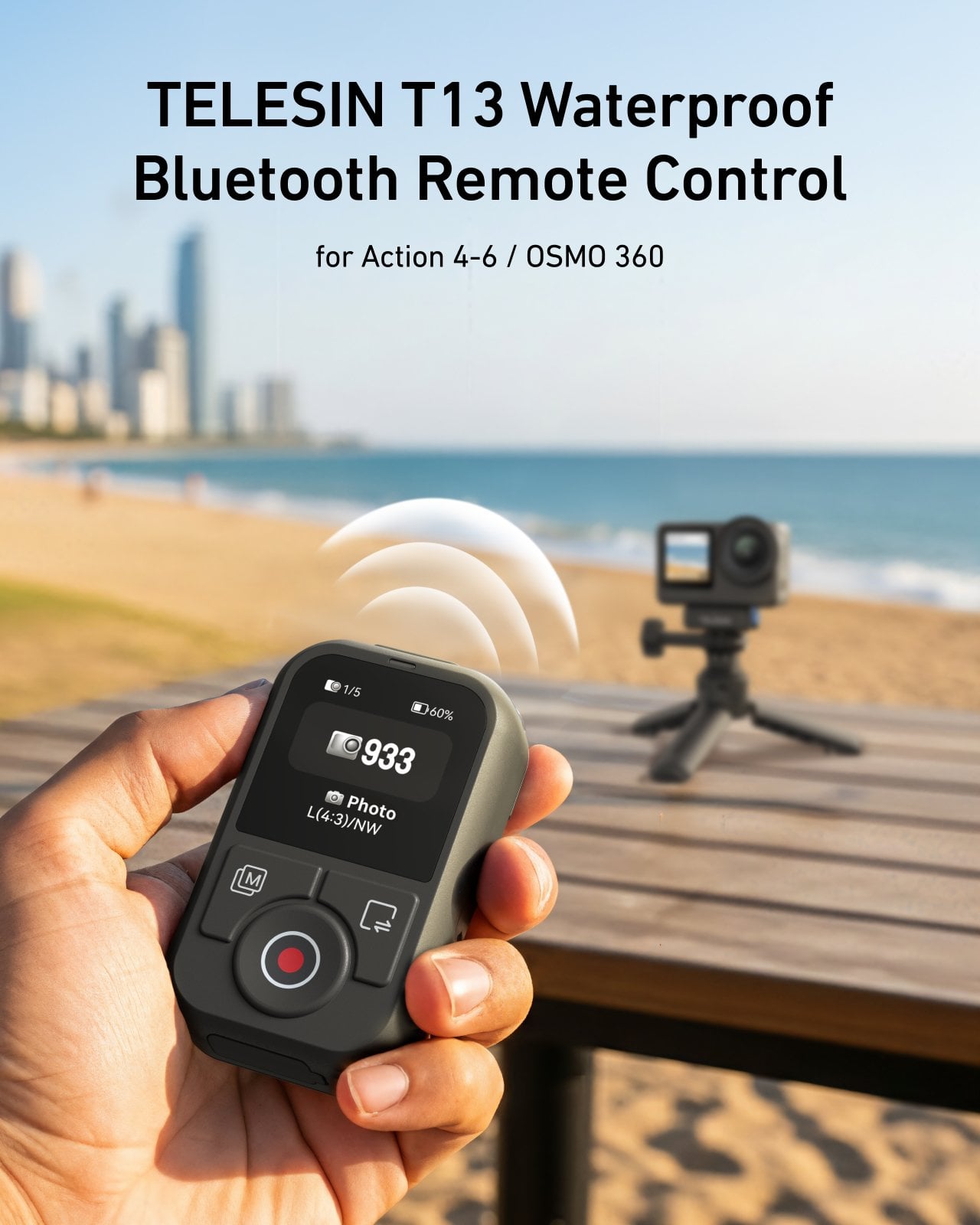 Osmo Action 6 Remote Controller (Action 4-5-6-Osmo 360 Uyumu)
